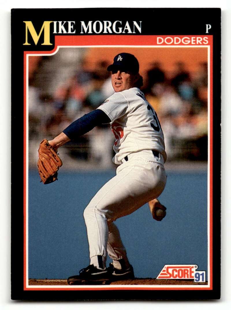 Amazon.com: 1991 Score #276 Mike Morgan Los Angeles Dodgers
